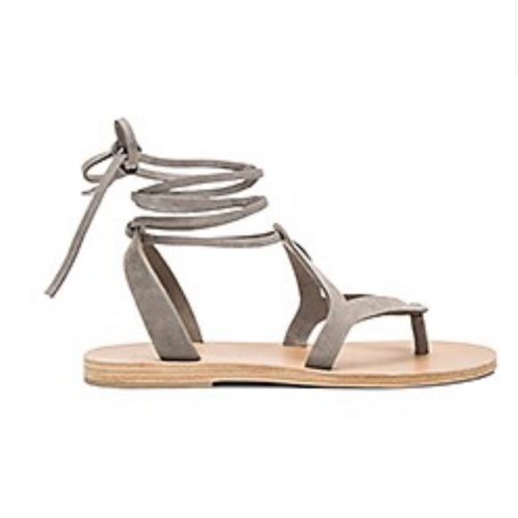 NIB Valia Gabriel Lorne Sandal Grey Nubuck 40 EUR  | 9 from goop $245 - Picture 2 of 8